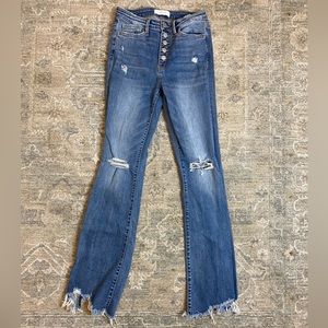 Vervet Blue by Flying Monkey Flare Jeans